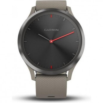 Часы GARMIN VIVOMOVE HR черные с песочным ремешком Часы GARMIN VIVOMOVE HR черные с песочным ремешком