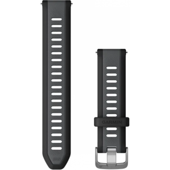 Ремешок GARMIN QUICK RELEASE BANDS (20 MM) BLACK/SLATE GREY