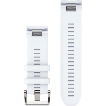 Ремешок GARMIN QUICKFIT 22 для MARQ/MARQ (Gen 2), белый силиконовый