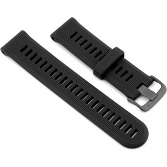 Ремешок сменный для GARMIN FORERUNNER 645 BLACK WITH SLATE