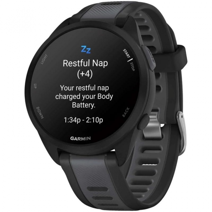 Смарт-часы GARMIN FORERUNNER 165 MUSIC Black/Slate Gray 010-02863-B0